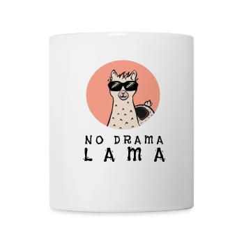 NO DRAMA LAMA - Mug - white - Front