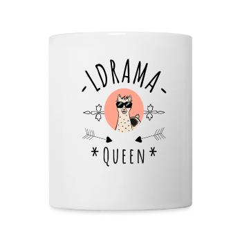 No Drama Llama Queen - Mug - white - Front