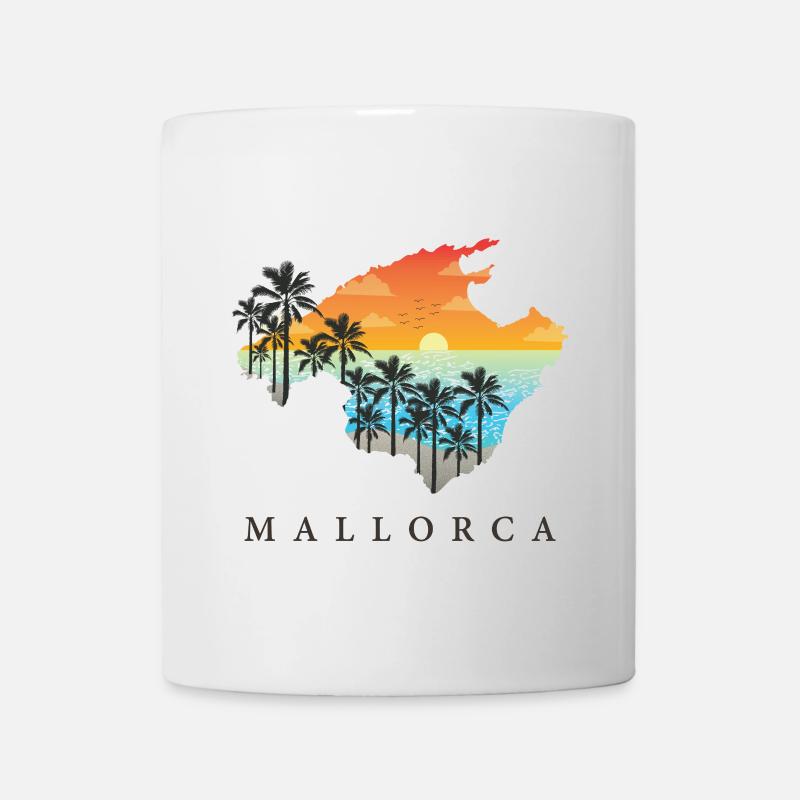 majorque - Mug blanc - blanc