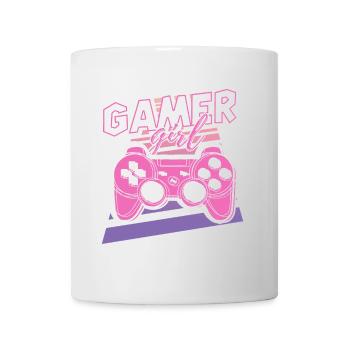 Gamer Girl Pink Retro Controller - Mug - white - Front