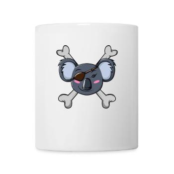 Pirate Koala - Mug blanc - blanc - Devant