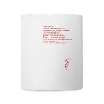 Haka Neuseeland Rugby Maori Kiwi Motiv - Tasse - Weiß - Vorne