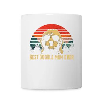 MEILLEURE MAMAN DOODLE JAMAIS - Mug blanc - blanc - Devant