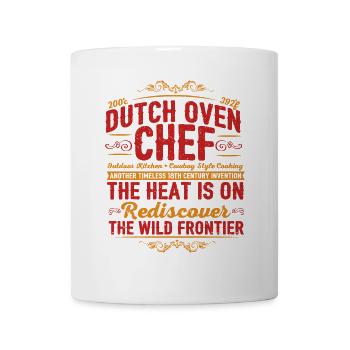Dutch Oven Chef - Tasse - Weiß - Vorne