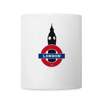 london tower england brexit uk big ben trip reise - Tasse - Weiß - Vorne