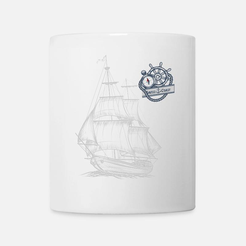 Darss Coast - Dein Statement für den Darß - Tasse - Weiß