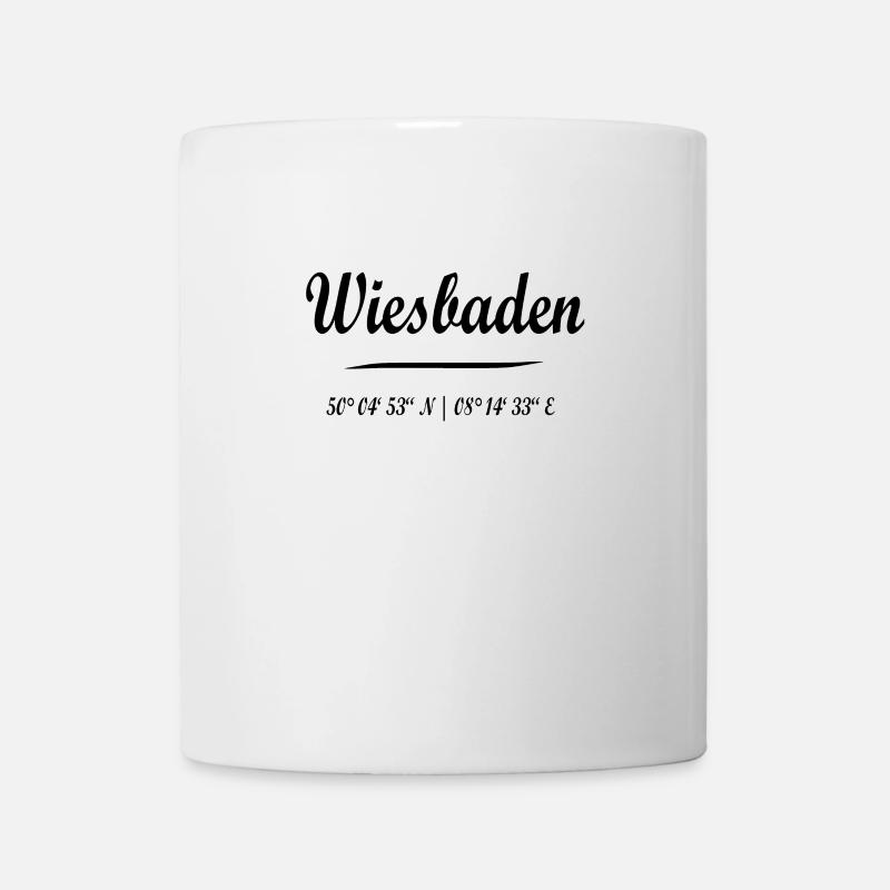 Wiesbaden - Tasse - Weiß
