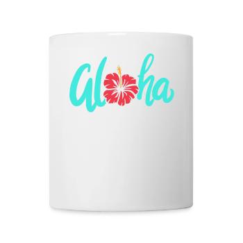 Aloha - Tasse - Weiß - Vorne