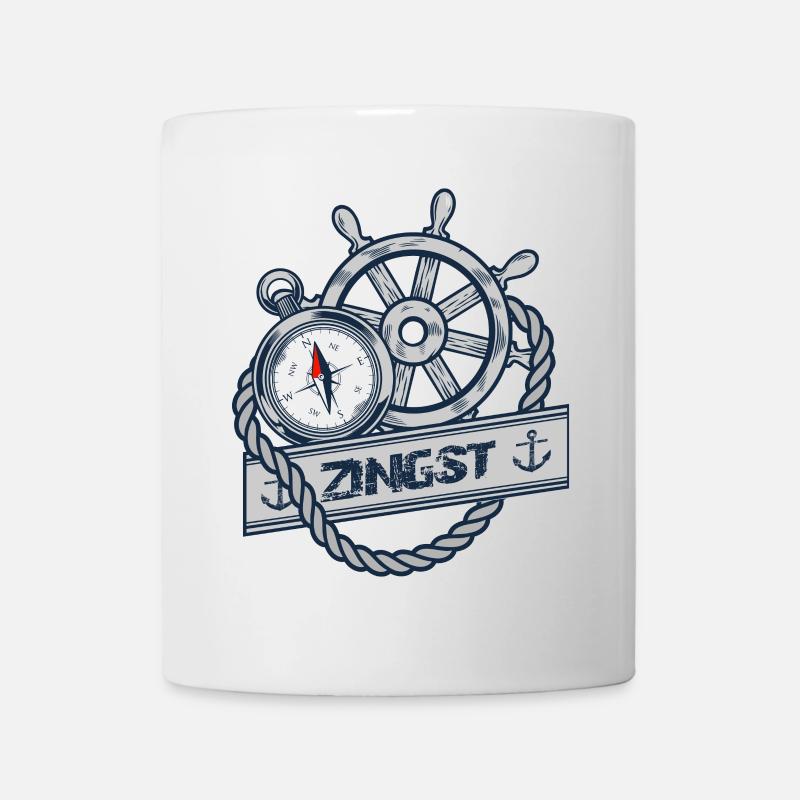 Zingst - DarssCoast - Dein Statement für den Darß - Tasse - Weiß