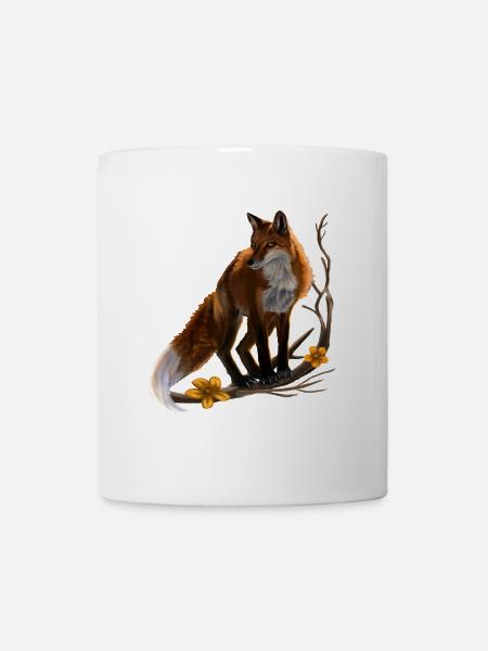 renard - Mug blanc - blanc