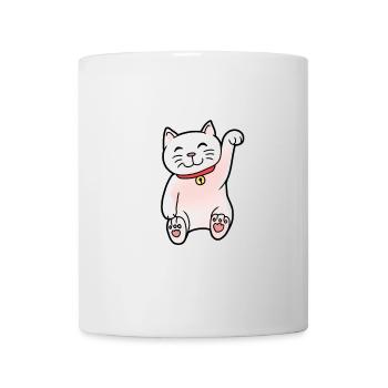 Asie Chat Chine Chinois Chat Miaou - Mug blanc - blanc - Devant