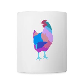 Huhn Henne - Tasse - Weiß - Vorne