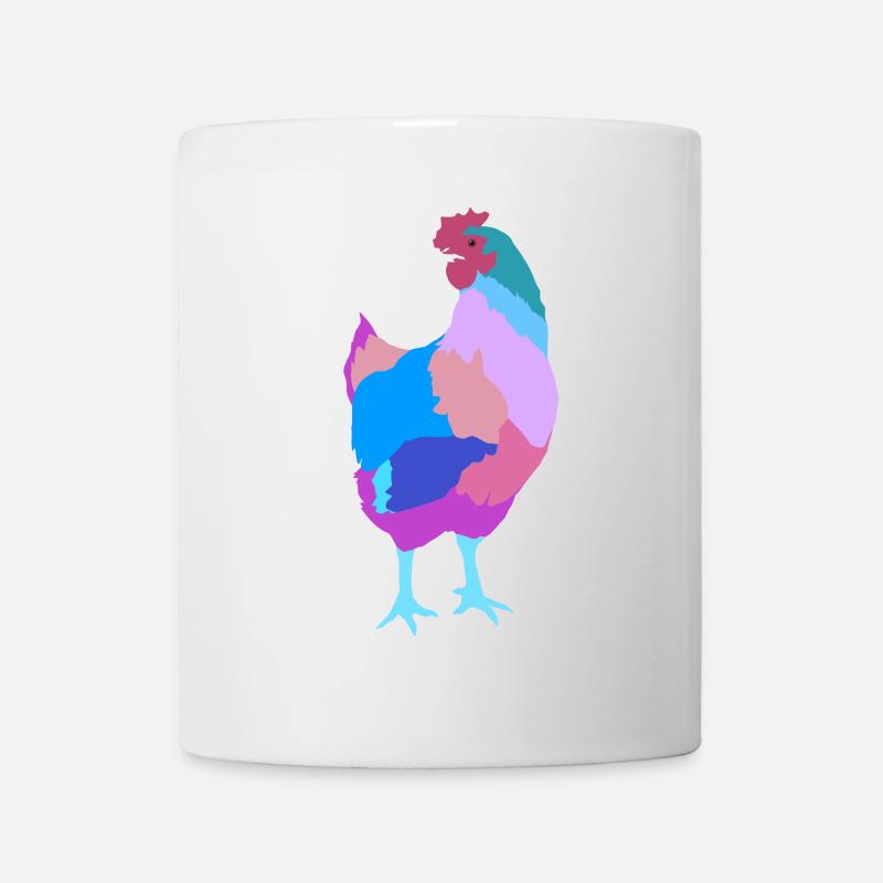 Huhn Henne - Tasse - Weiß