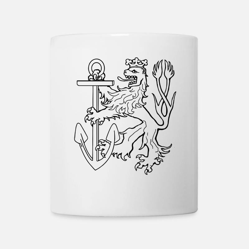 Düsseldorfer Löwe - Tasse - Weiß