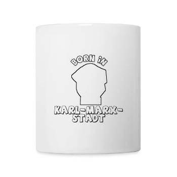 born in Karl Marx Stadt (jetzt Chemnitz) - Tasse - Weiß - Vorne