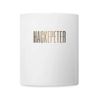 Hackepeter Mettbrötchen Mettigel Fleischesser Mett - Tasse - Weiß - Vorne