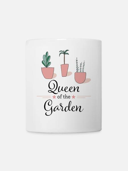 Queen of the Garden - Tasse - Weiß