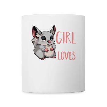 Chinchilla Lover Shirt - Mug - white - Front