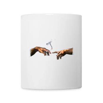 MichelAngelo a créé Adam Joint Cannabis - Mug blanc - blanc - Devant