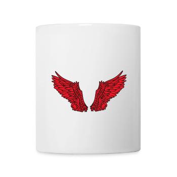 Wings Angel Wings Celestial Angel Satan Devil - Mug - white - Front