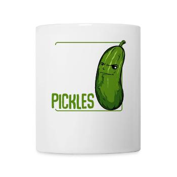 Image du héros concombre qui dit - Mug blanc - blanc - Devant