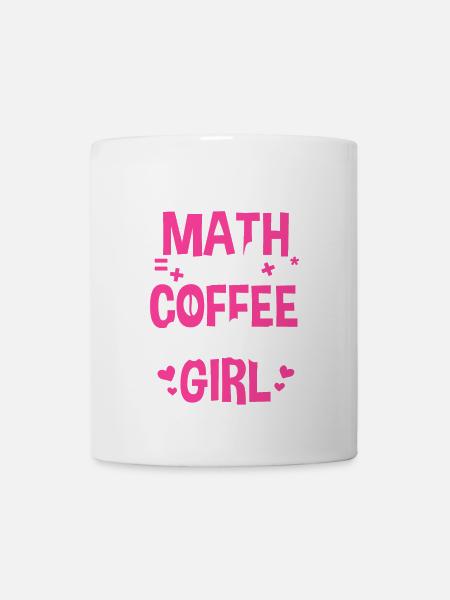 Mathematik Lehrer Student Mathe - Tasse - Weiß