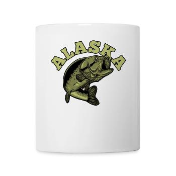 Pêcher Alaska - Mug blanc - blanc - Devant