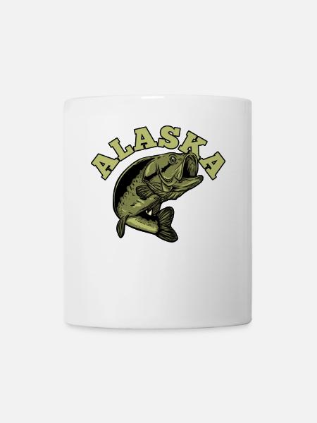 Pêcher Alaska - Mug blanc - blanc