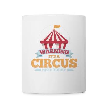 Cirque - Mug blanc - blanc - Devant