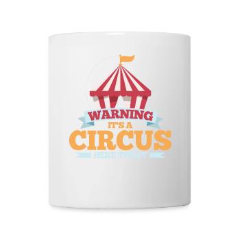 cirque - Mug blanc - blanc - Devant