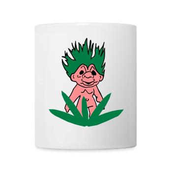 Troll Dich raus! - Tasse - Weiß - Vorne