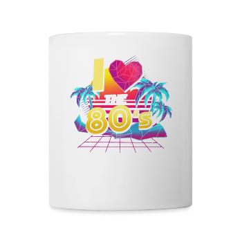 80s eighties - Mug - white - Front