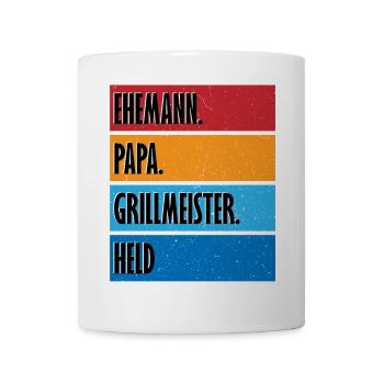 Grillmeister - Tasse - Weiß - Vorne