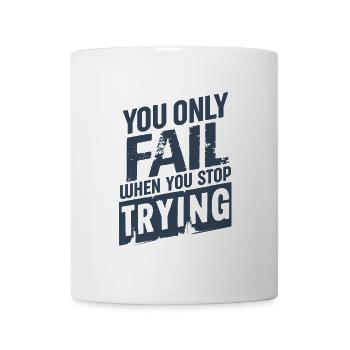 Coureurs de marathon - Mug blanc - blanc - Devant