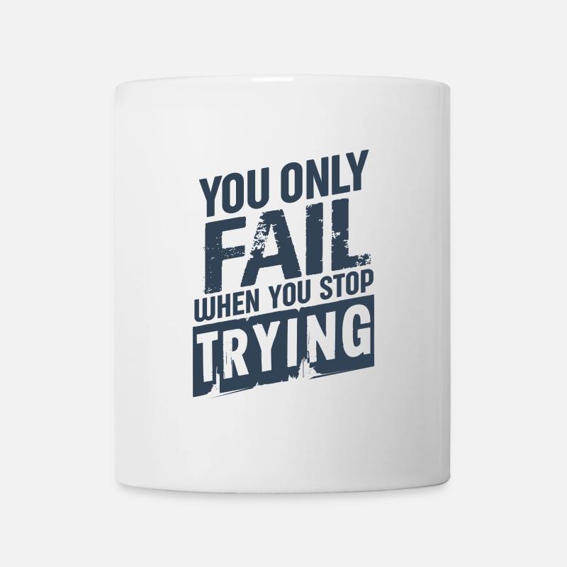 Laufen Marathon Läufer - Tasse - Weiß