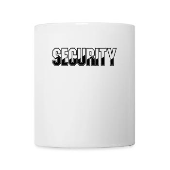 Security bouncer security - Mug - white - Front