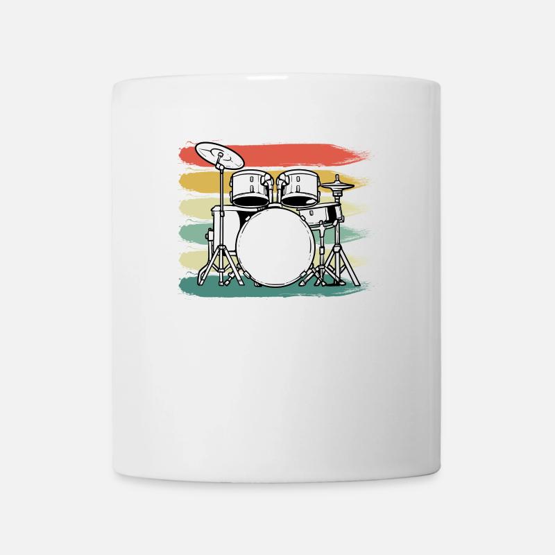 Batterie Batteur - Mug blanc - blanc