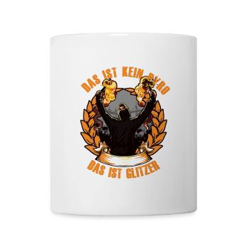 Ultras Football Fans Glitter hooligans - Mug - white - Front