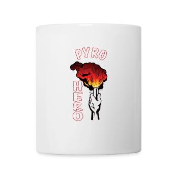 Fiery Ultras Football Fans Pyro Hero - Mug - white - Front