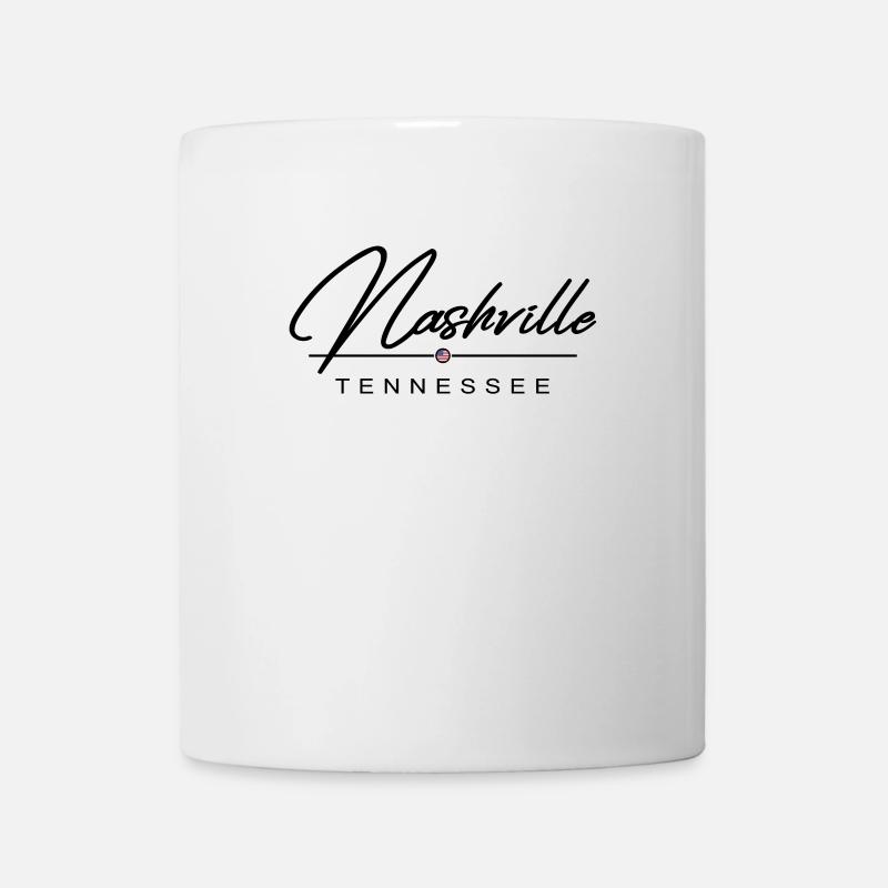 Nashville Tennessee États-Unis - Mug blanc - blanc