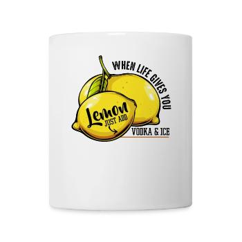 Lemon Just Add Lemon Style - Mug - white - Front
