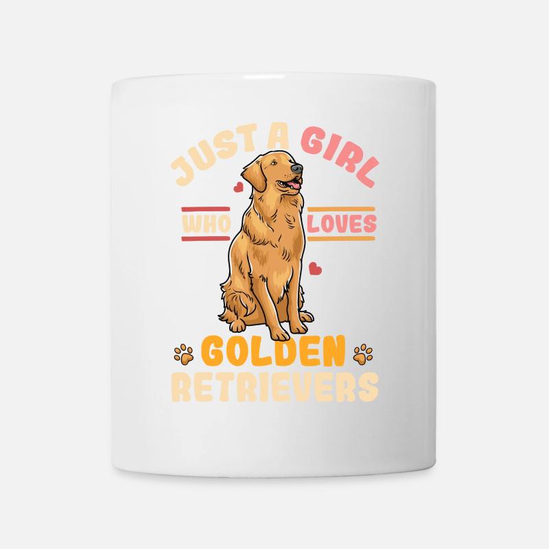Golden Retriever - Mug - white
