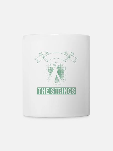 Violine - Lord of the strings - Tasse - Weiß