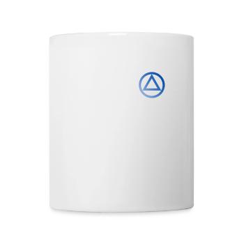 Logo symbole alcoolique anonyme AA NA anti alcool - Mug blanc - blanc - Devant