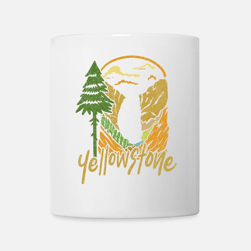 Yellowstone - Mug blanc - blanc
