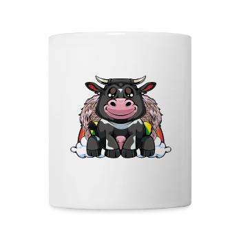 Kuhkawaii Humor - Tasse - Weiß - Vorne