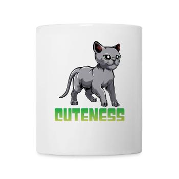 Katzen Überdosis Niedlichkeit - Tasse - Weiß - Vorne