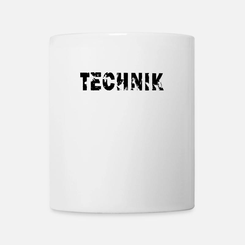 Technik Hausmeister - Tasse - Weiß
