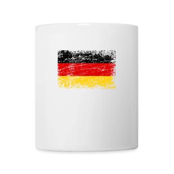 Germany german flag used-look flag - Mug - white - Front