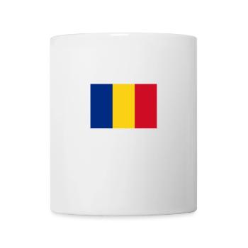 Roumanie drapeau roumain drapeau - Mug blanc - blanc - Devant